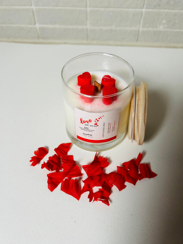 Valentines Day Candle Gift Set | Love All Over Me